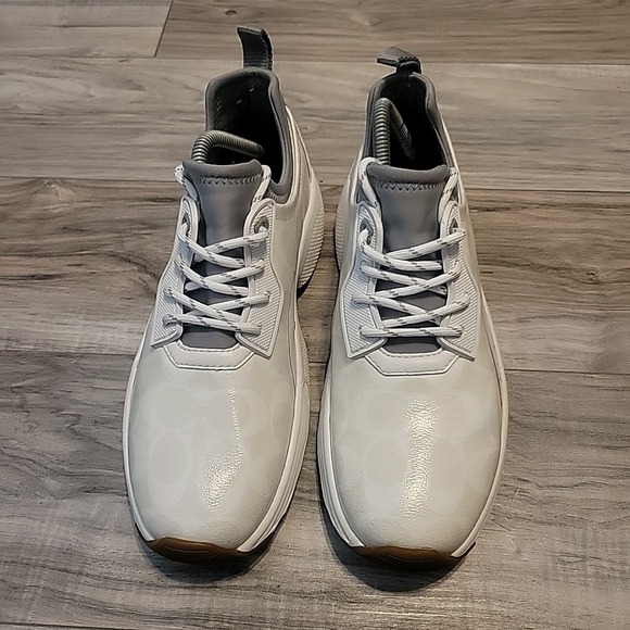 Coach C270 Signature Womens‎ Tech Runner Sneaker 9.5 B Shoes White C5774 - Picture 1 of 10